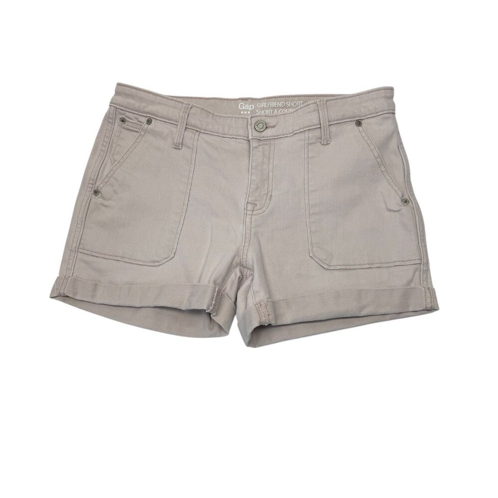 Gap Girlfriend Shorts  Size 8R Dull Rose Denim